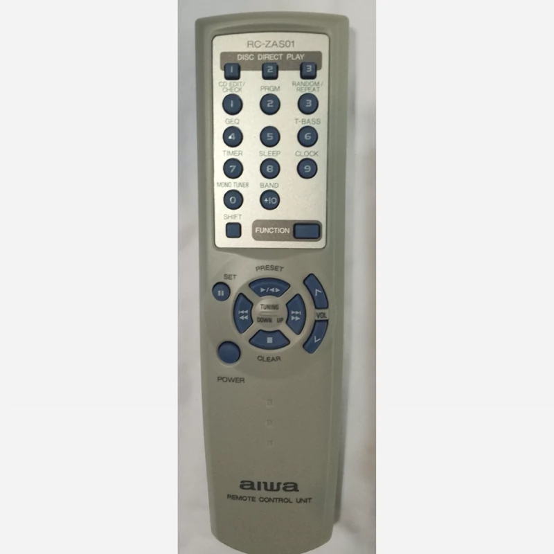 کنترل اصل شرکتی و فابریکی ضبط و پخش آیوا قدیمی Aiwa
