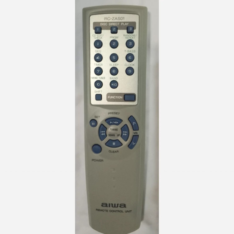 کنترل اصل شرکتی و فابریکی ضبط و پخش آیوا قدیمی Aiwa