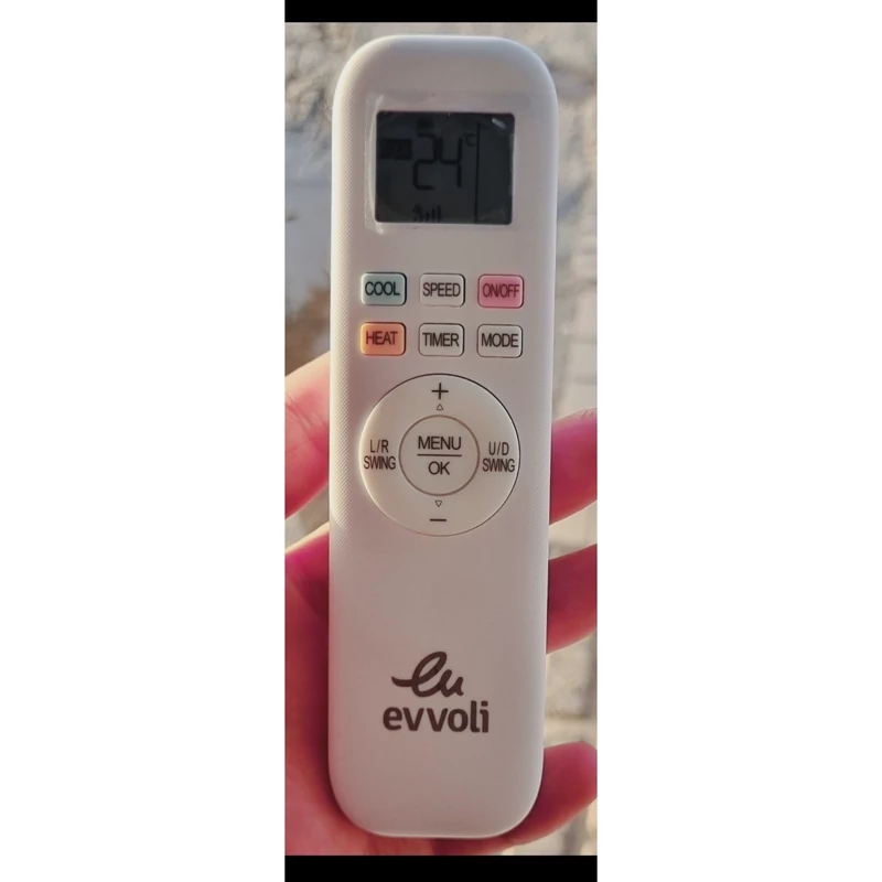 کنترل شرکتی کولر گازی ایوولی Evvoli 12000