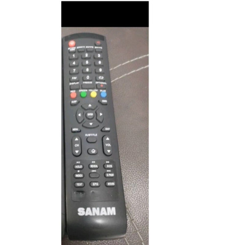 کنترل جایگزین تلویزیون صنام طرح 2500 (کنترل جایگزین ارسال میشه)