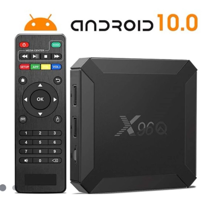 کنترل جایگزین اندروید باکس x96Q Android box (کنترل جایگزین ست شده با کنترل اصلی ارسال میشه)