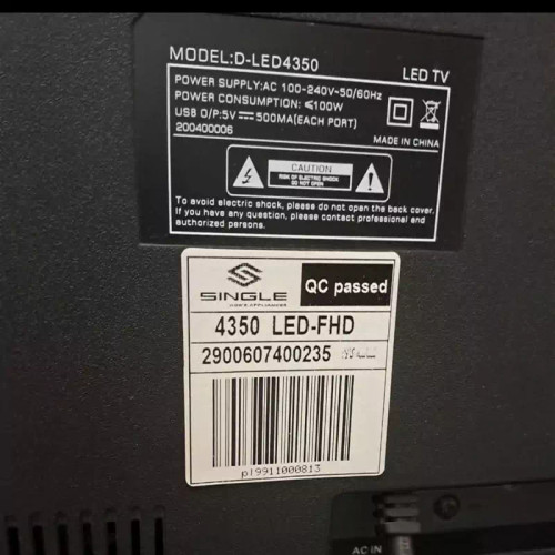 کنترل جایگزین ال اب دب نایاب سینگل SINGEL D. LED4350