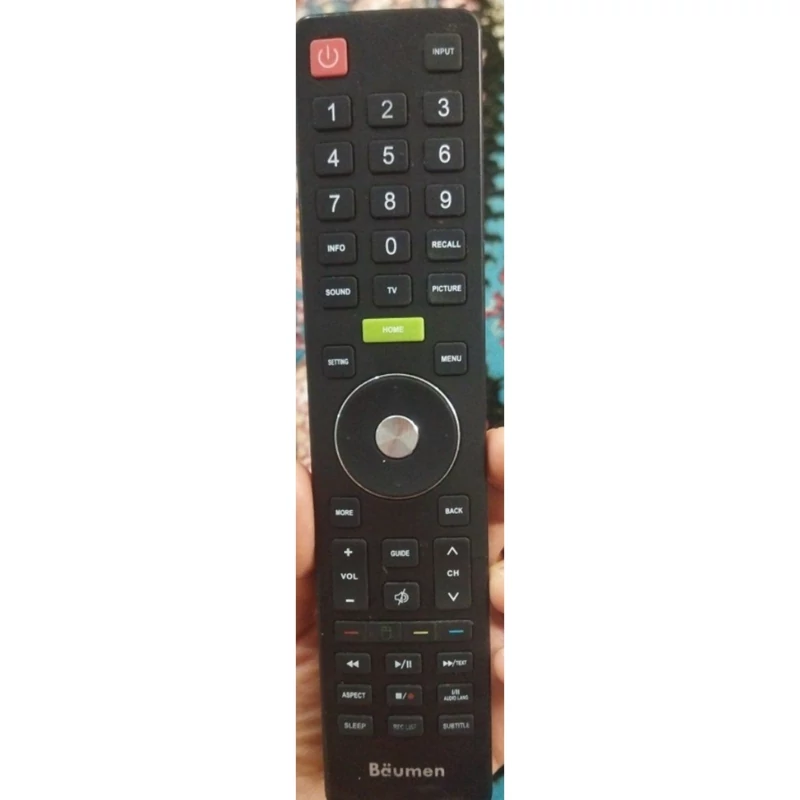 کنترل جایگزین شرکتی تلویزیون و ال ای دی بایمن مدل 65ka6800uw