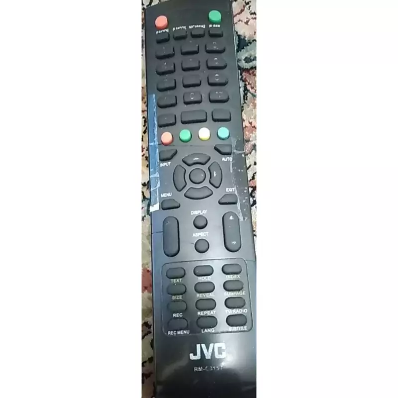کنترل جایگزین ال ای دی و تلویزیون نایاب جی وی سی   JVC 2500