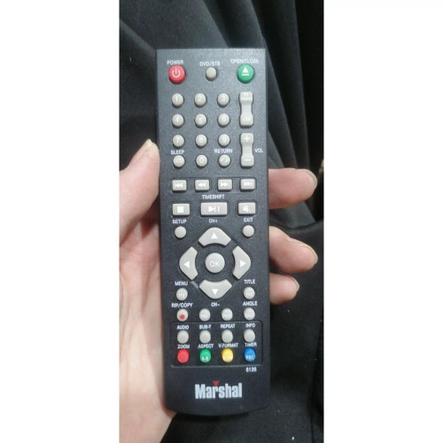 کنترل اصلی و شرکتی گیرنده دیجیتال مارشال کمبو (DvD خور)