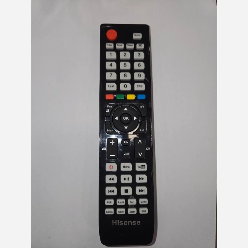 کنترل شرکتی تلویزیون و ال ای دی هایسنس کلید قرمز (O) Hisense 963