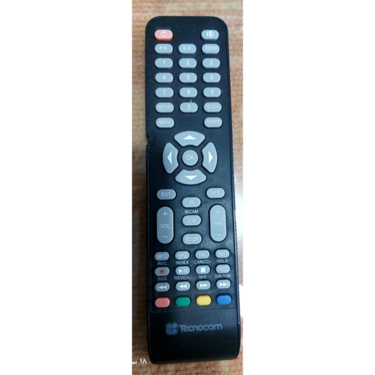 کنترل جایگزین تلویزیون شرکتی تکنوکام TECNOCOM