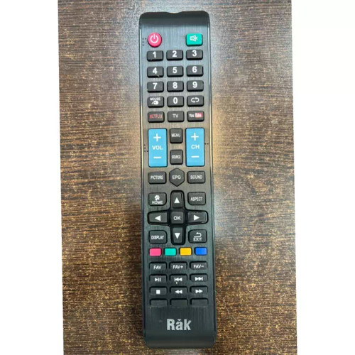کنترل اصل و شرکتی تلویزیون و ال ای دی راک طرح RAK 1078