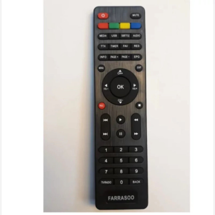 کنترل اصل شرکتی (میکرو سوییچ) گیرنده دیجیتال فراسو تخت Farasoo