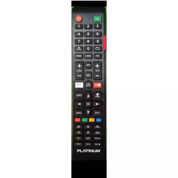 کنترل اصل شرکتی ال ای دی و تلویزیون پلاتینیوم PLATINUM