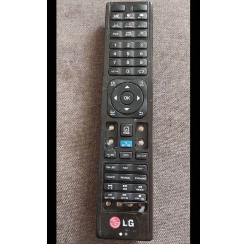کنترل جایگزین شرکتی ال ای دی الجی بلند مارک قرمز  LG(کنترل کپی شده از روی کنترل اصلی ارسال میشه)