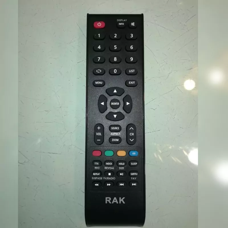 کنترل  اصل شرکتی تلویزیون و  ال ای دی راک  Rak