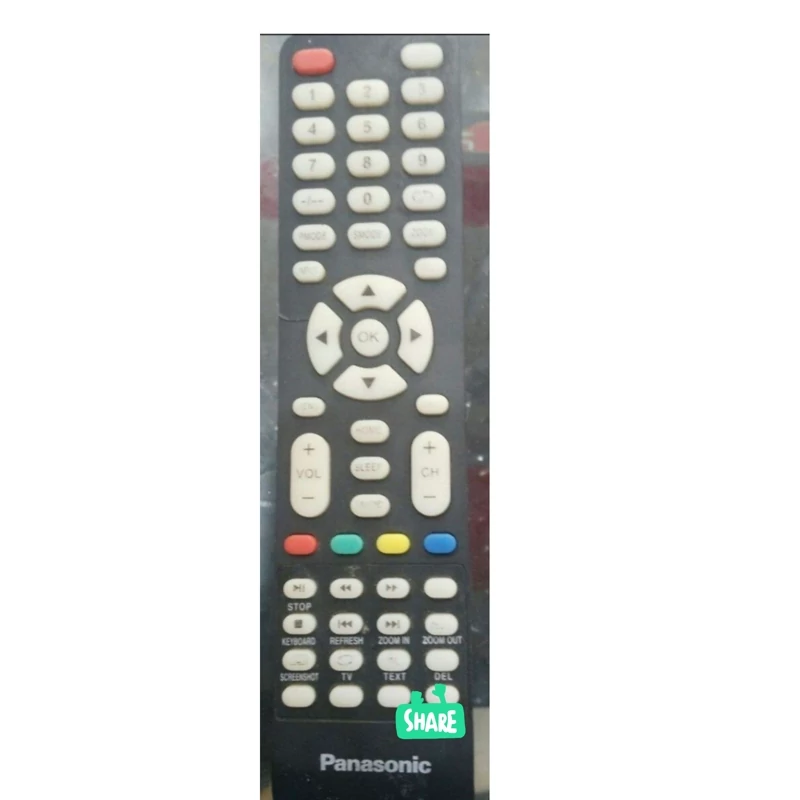 کنترل جایگزین تلویزیون و ال ای دی پاناسونیک متفرقه  غیر چینی  panasonic(جایگزین ارسال میشه)