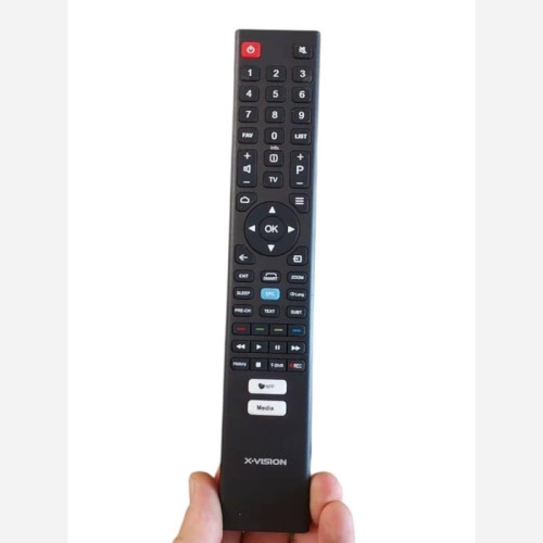 کنترل شرکتی و فابریکی تلویزیون و ال ای دی ایکس ویژن بلند XVISION EPG