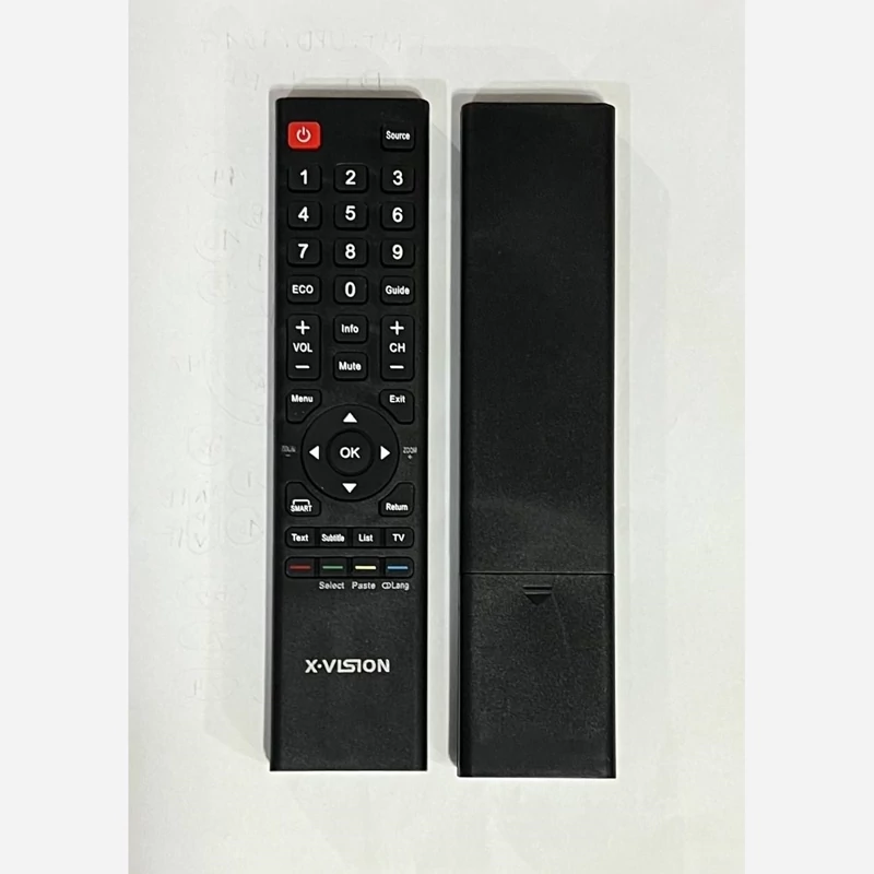 کنترل شرکتی و فابریکی تلویزیون و ال ای دی ایکس ویژن تخت جدید XVISION