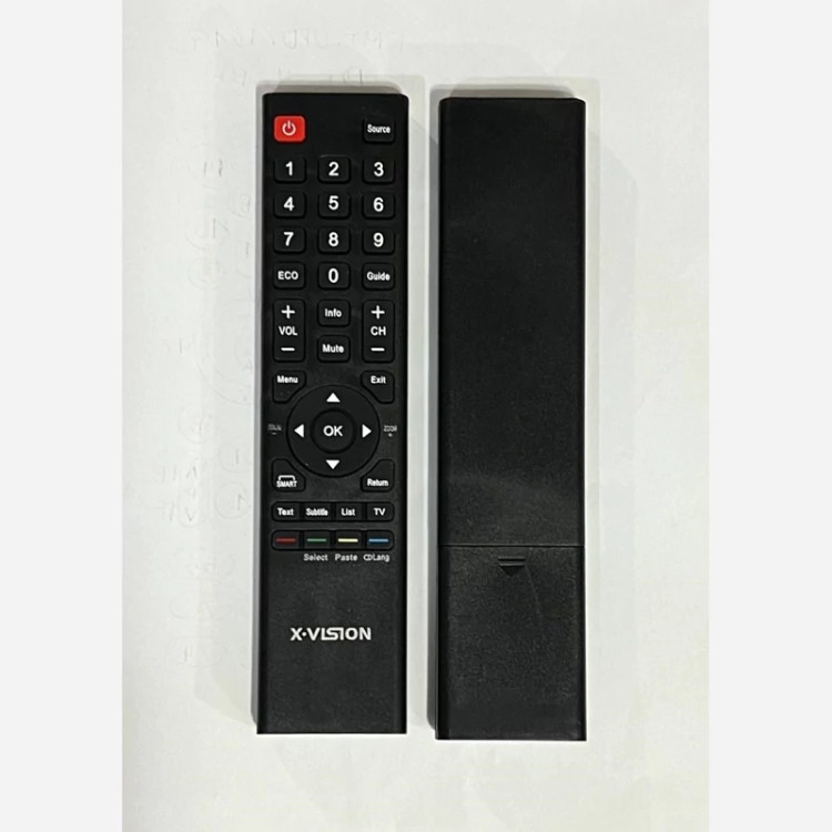 کنترل شرکتی و فابریکی تلویزیون و ال ای دی ایکس ویژن تخت جدید XVISION