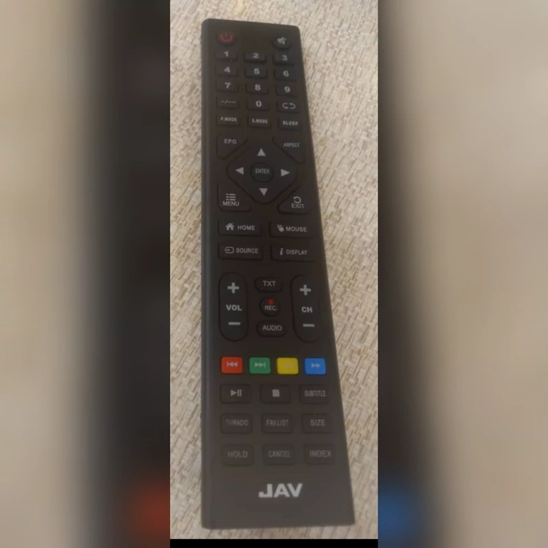کنترل جایگزین تلویزیون وال ای دی جاو JAV