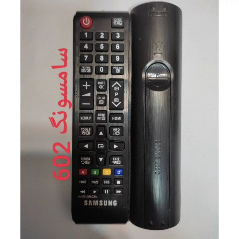 کنترل اصلی ال ای وی سامسونگ کوتاه مدل 602(مارک روی درب پشت حک شده) بشرط