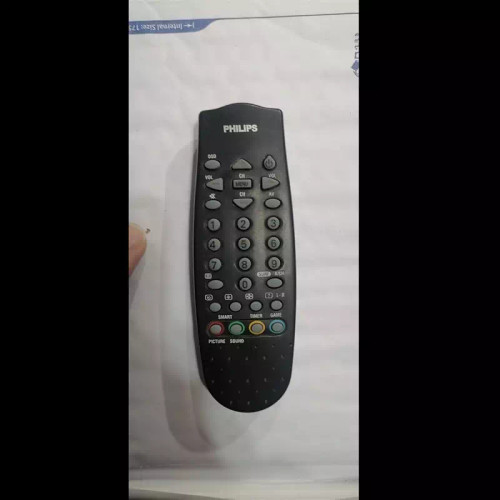 کنترل شرکتی تلویزیون معمولی فیلیپس تخم مرغی philips