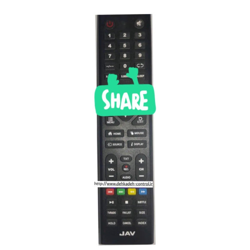 کنترل جایگزین تلویزیون نایاب جاو JAV