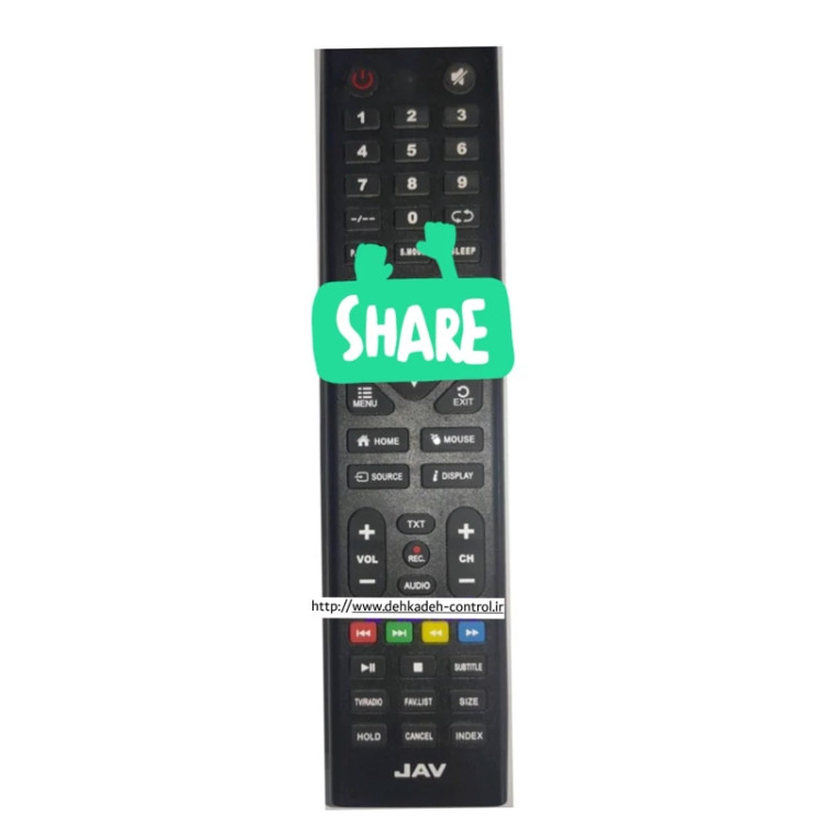 کنترل جایگزین تلویزیون نایاب جاو JAV