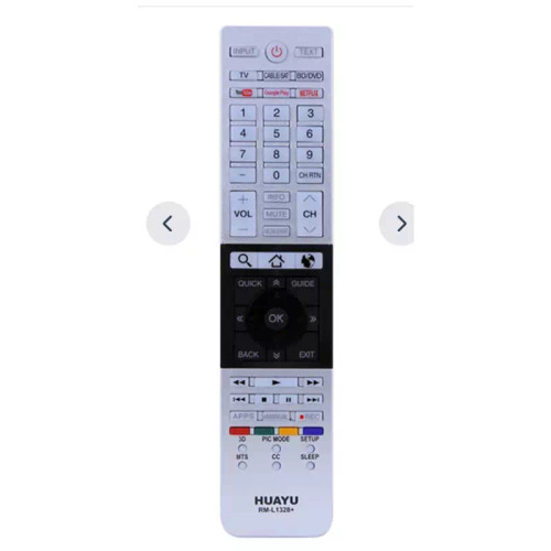 کنترل اصلی ال ای دی توشیبا نقره ای 1328 TOSHIBA