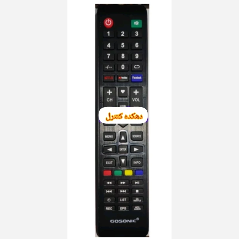 کنترل جایگزین تلویزیون و ال ای دی فیلمور  1078 Gasonic