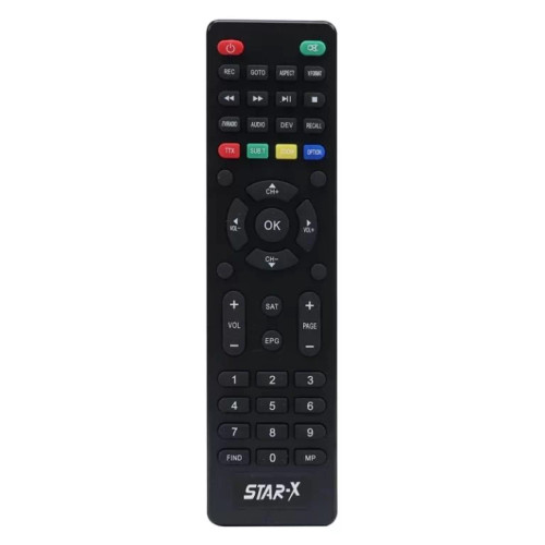 کنترل گیرنده دیجیتال استار ایکس STAR.X 120