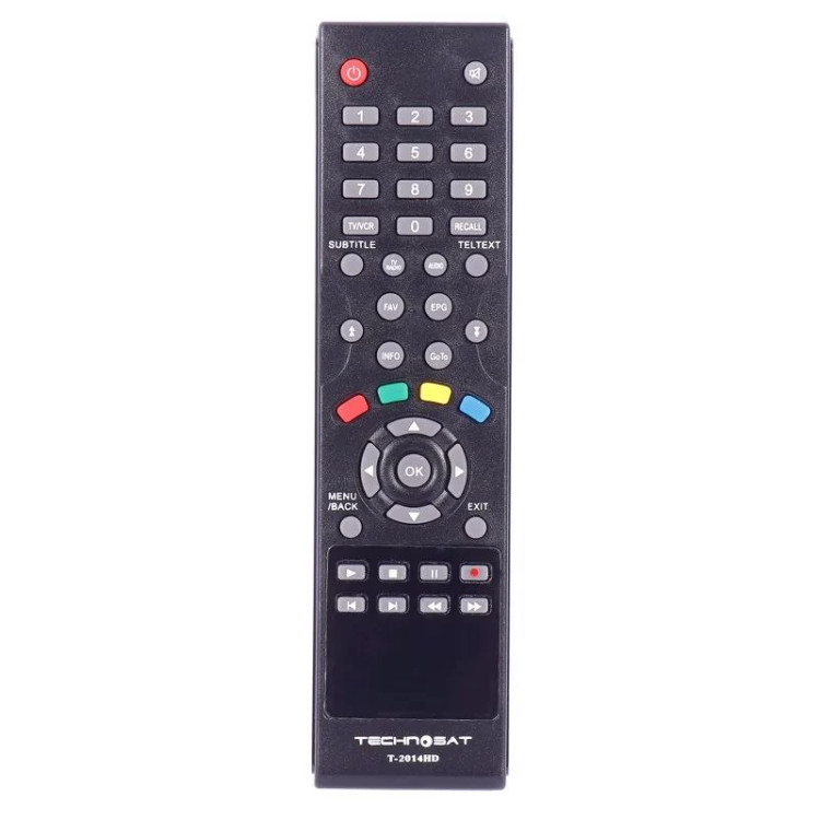 کنترل گیرنده تکنوست TechnoSat T-2014HD
