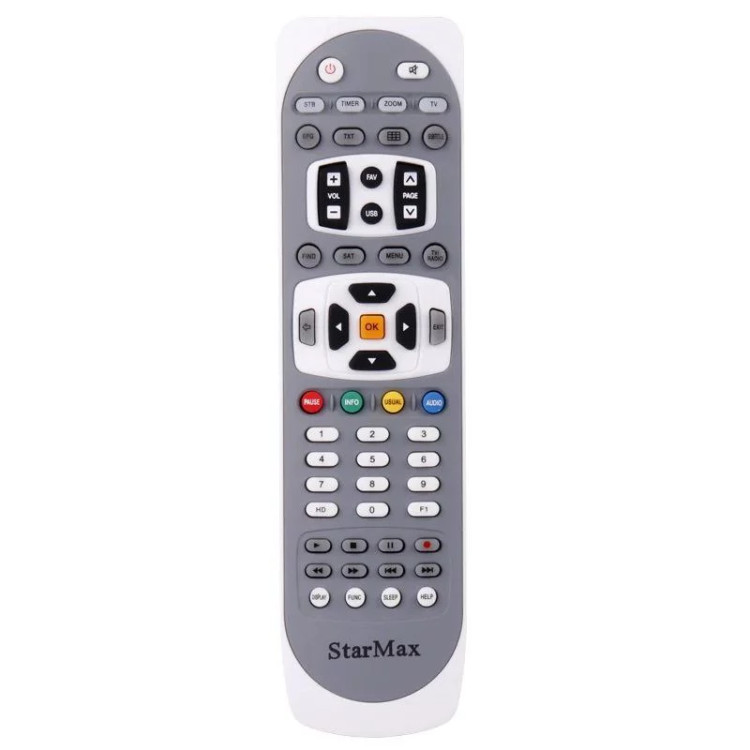 کنترل گیرنده استارمکس سفید StarMax 160 درجه یک