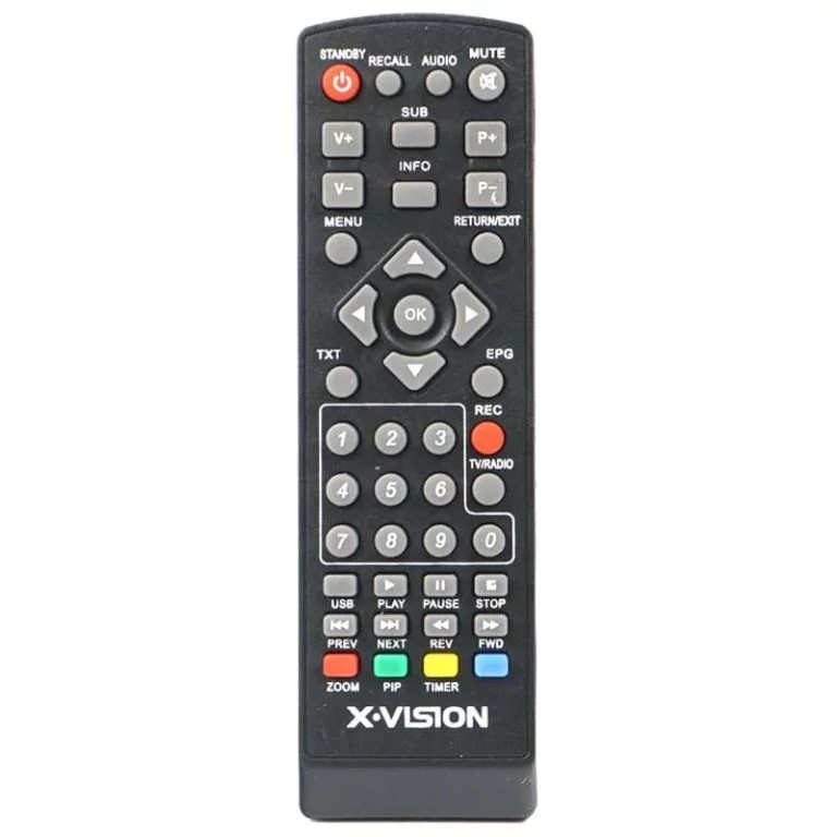 کنترل گیرنده دیجیتال ایکس ویژن طرح X.vision 885