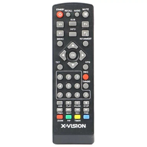 کنترل گیرنده دیجیتال ایکس ویژن طرح X.vision 885