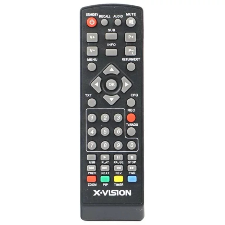 کنترل گیرنده دیجیتال ایکس ویژن طرح X.vision 885