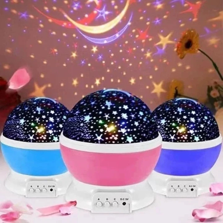 چراغ خواب شب خواب کهکشانی چرخشی مدل Star Master با رقص نور