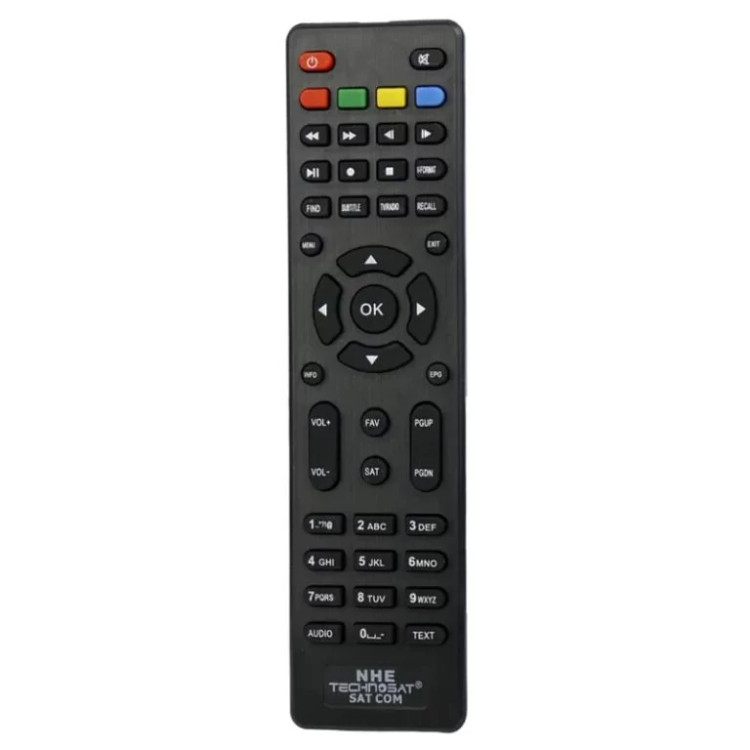 کنترل گیرنده پریمیوم NHE Technosat SAT COM