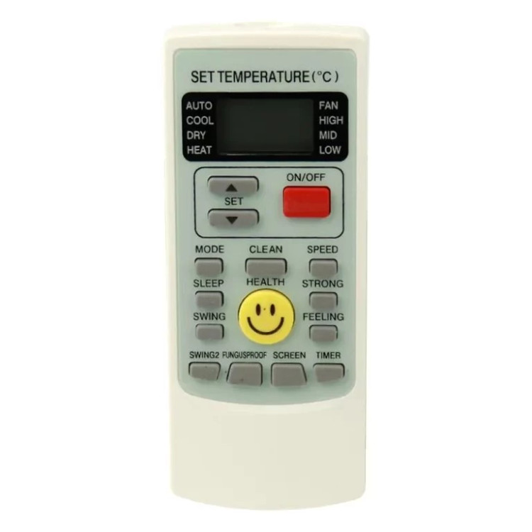کنترل کولر گازی جنرال General YKR-H209E طرح لبخند درجه یک