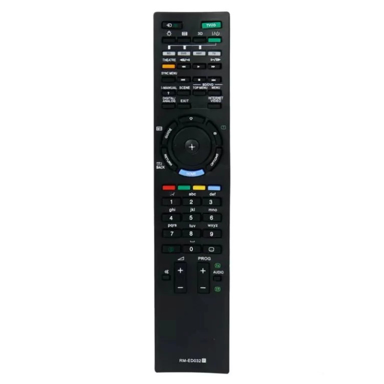 کنترل تلویزیون سونی پشت پاور Sony RM-ED032