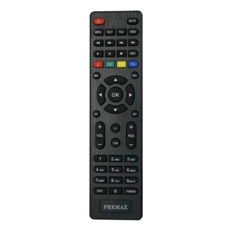 کنترل گیرنده پریمکس Premax مشکی