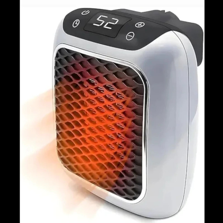 بخاری برقی کم مصرف فن دار و کنترل از راه دور مدل HANDY HEATERبخاری برقی کم مصرف فن دار و کنترل از راه دور مدل HANDY HEAT