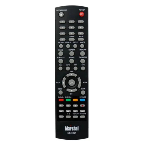 کنترل گیرنده دیجیتال دی وی دی مارشال کمبو 5019 Marshal ME-5021