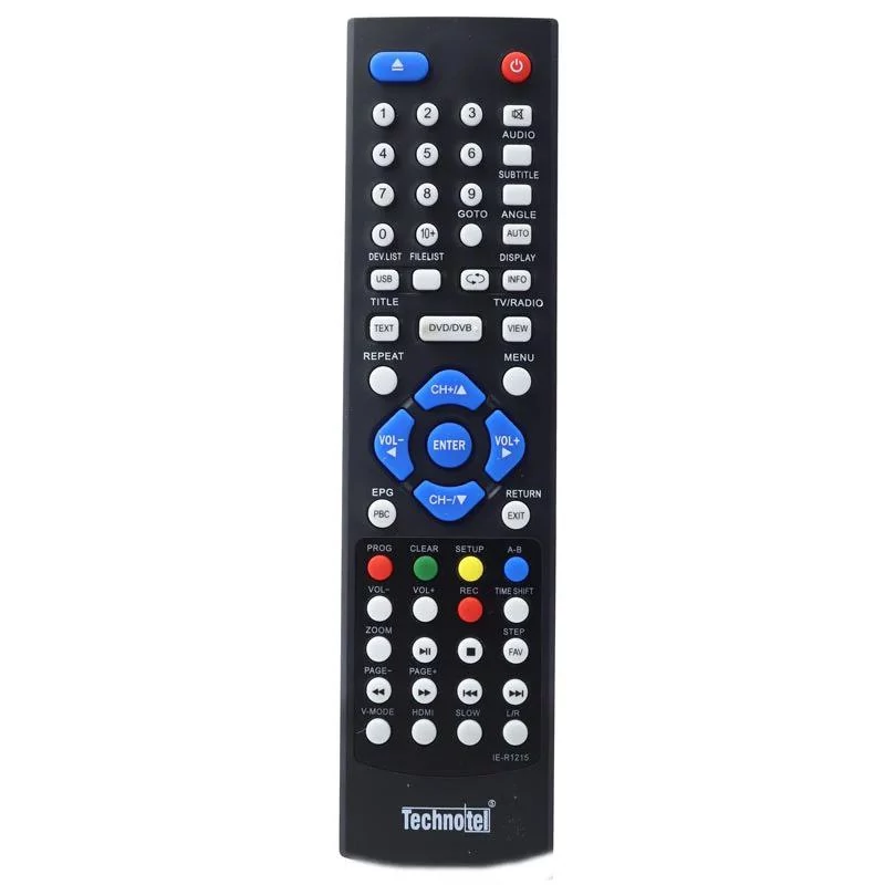 کنترل گیرنده دیجیتال  دی وی دی تکنوتل کمبو Technotel اصل