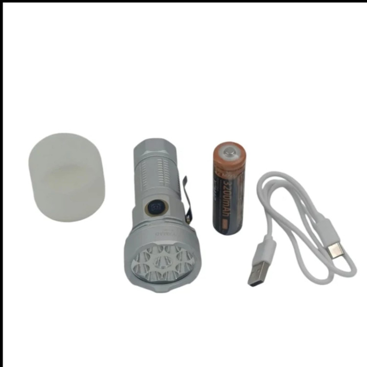 چراغ قوه پلیسی حرفه ای یامائو با اصالت YEMAO YM-F809X باطری اصلی