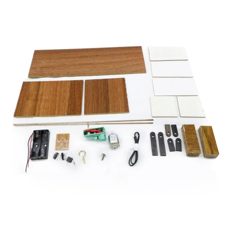 کیت آموزشی مدل کیت سازه حرکتی پایه نهم آسانسور چوبی کد hp123