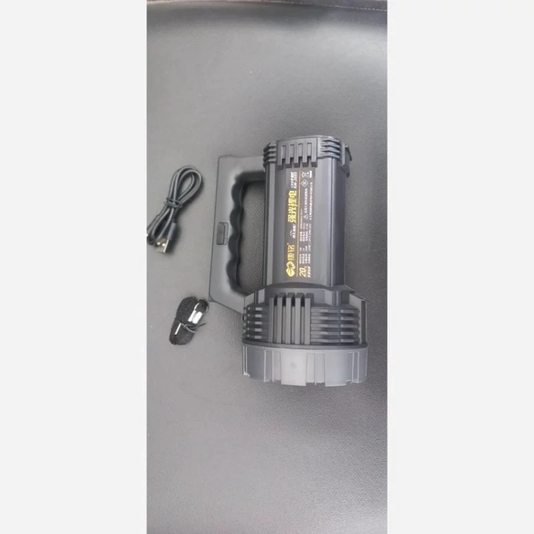 چراغ قوه دستی شارژی مدل KM-2695