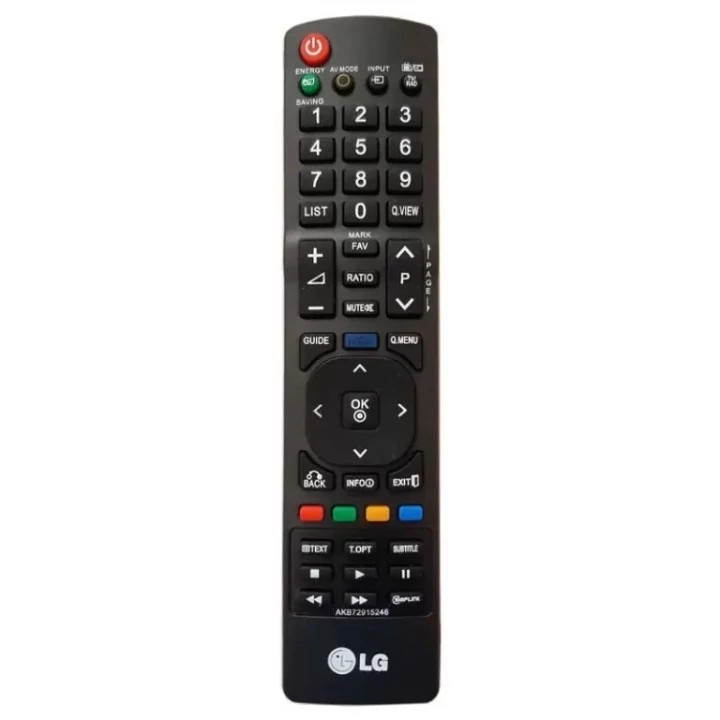 کنترل تلویزیون ال جی کلید پلاتینی LG 246