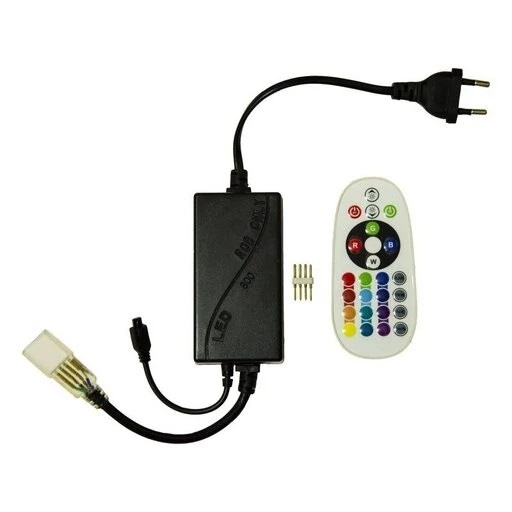 ریموت کنترل تخم مرغی وایرلسی ۲۲۰ ولتی ریسه RGB سوزنی