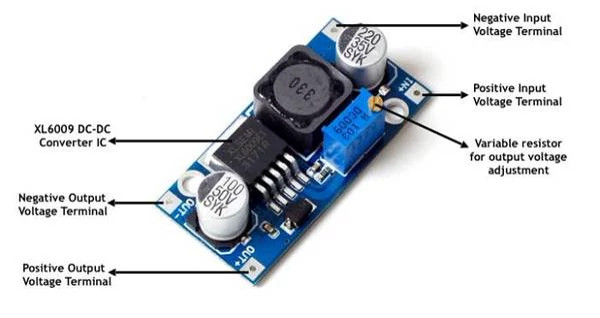 ماژول XL6009-LM2577 مبدل افزاینده DC-DC