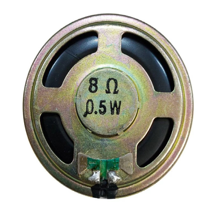 بلندگو - اسپیکر 8 اهم 0.5 وات قطر 45mm