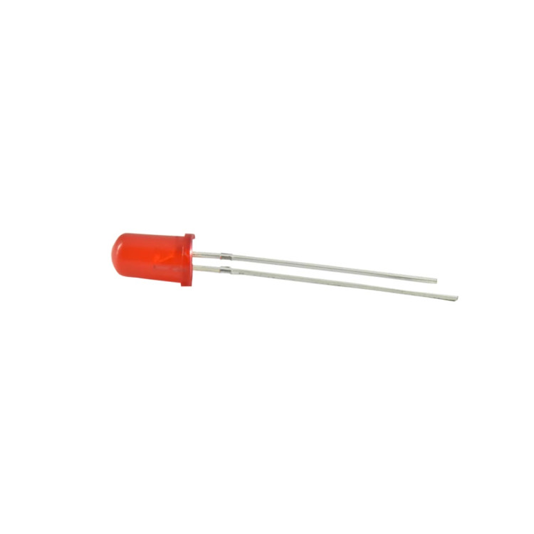 LED خودرنگ قرمز 5mm