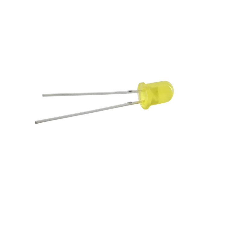 LED خودرنگ زرد 5mm اورجینال